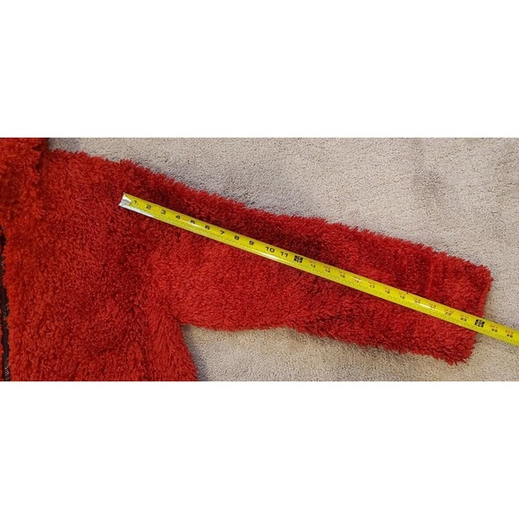 Women's Vintage Red Pleasant Pheasant Drawstring Waist Jacket Size Large CA... - Picture 7 of 10